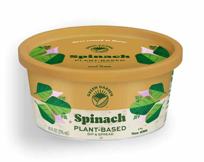 plant based spinach dip