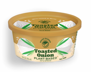plant based toasted onion dip